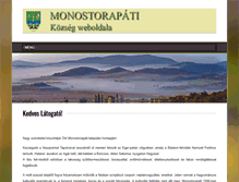Tablet Screenshot of monostorapati.hu